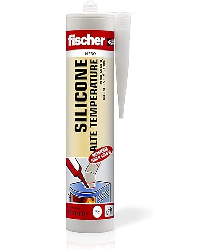 Sigillante Siliconico REINZ Antracite - Resistente Fino A 300°C - Foto 12