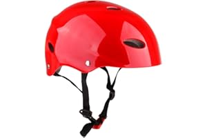 Casque de sécurité pour sports nautiques Wakeboard, kayak, canoë, bateau, surf, taille L, rouge