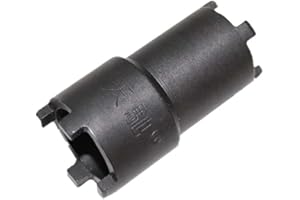 OxoxO 4-Pin 24MM / 20MM Clutch Lock Nut Spanner Socket Tool Compatible with Honda Combo Gl 1200 1984 1985 1986 Compatible with 07716-0020100