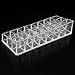 Cosmetic Make Up Clear Acrylic Lipstick Organiser with 24 Sections #105