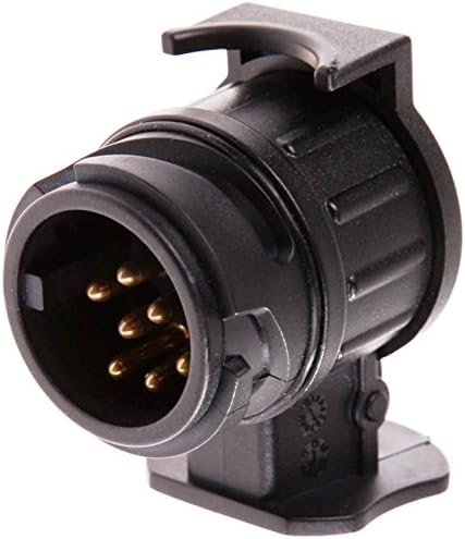 Autoscar - 13 to 7 Pin Trailer Car Adaptor -&nbsp;Plug Towing Hitch Converter Connector Heavy Duty Solid Robust Stable