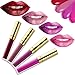 DE'LANCI Metallic Matte Liquid Lipstick Lip Gloss Waterproof Long Lasting Lip Kit 8Pcs/set