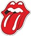 Produktbild Aufkleber / Sticker für Auto und Motorrad, The Rolling Stones, 7 x 8 cm, selbstklebend