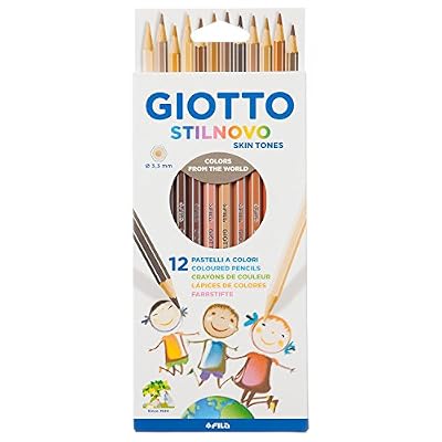Giotto 257400 - Étui de 12 crayons