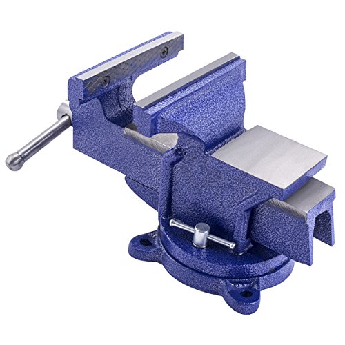 Schraubstock Amboss 360° drehbar Drehteller Werkbank Werkbankschraubstock 150mm- 8,5kg - 4