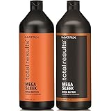 Matrix Total Results Sleek Shampoo & Conditioner Liter Duo 33.8 oz by Matrix