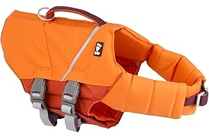 Hurtta Life Savior ECO Hundeschwimmweste maximale Sicherheit im und am Wasser beim Schwimmen, SUP, Kayak & Bootsausflügen (Buckthorn, 20-30 kg)