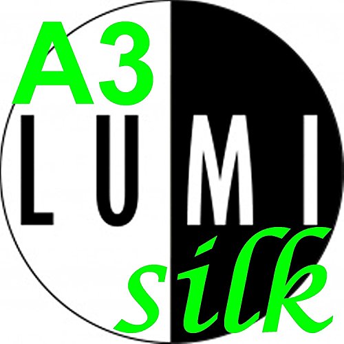 A3 150 GSM x 500 Sheets Silk Printer Paper - Covers/Leaflets for Laser & Digital Printers 2 Sided Printer Paper, for Printers Using Dry Toner