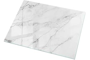 WALLFLUENT Tischplatte 120x80 cm Wasserdicht Polierte Kanten Glatte Oberfläche Sicherungsblech Installationswerkzeuge Fleckenbeständigkeit Schutz vor Kontamination - Marmoroberfläche