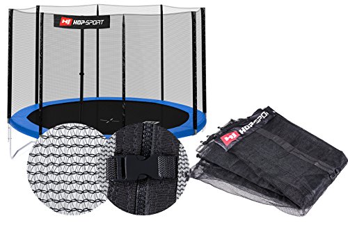 Trampolinzubehör Gartentrampolin Ersatzteile für Trampoline: 244, 305, 366, 430, 490 cm Netz Randabdeckung Wetterschutzplane Sprungtuch Feder Hop-Sport hochwertige Qualität - 3