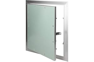 ECD Germany Trappe de Révision Visite 400x600 mm - Plaque de Plâtre 12,5mm - Porte Mur de Maintenance Panneau Volet d´Inspection - Nettoyage Entretien de Accès Contrôle - 40x60cm pour Locaux Humides