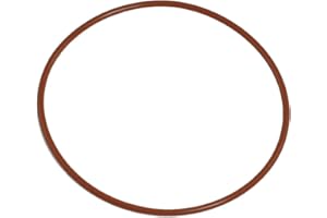 UXCELL Czerwone silikonowe uszczelki uszczelniające o pierścień 85 mm x 80 mm x 2,5 mm