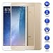 Produktbild MaxKu Xiaomi Mi Max 2 Schutzfolie, Full-Cover HD Displayschutzfolie 3D Vollbild Panzerglasfolie 9H Tempered Glass Hartglas, Glasfolie Handy Schutzglas Schutzfolie für Xiaomi Mi Max 2, Gold