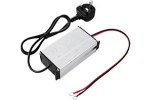 KHIRONHIVE 230V To 12V Adapter Power Converter 300W 25A For 5KW/8KW Diesel Air Heater With Overheat Short-Circuit Protection For Caravan Garage Indoor(UK)