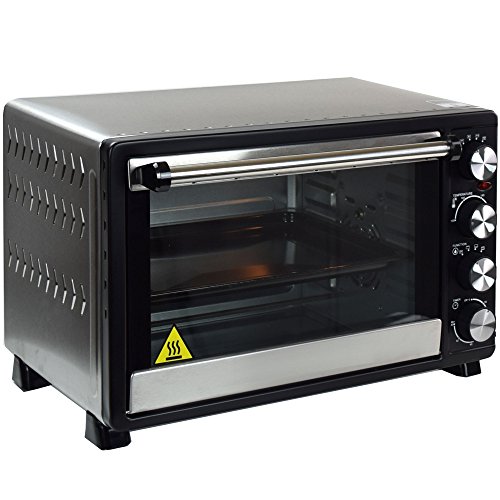 Syntrox Germany 30 Liter Mini Stand Backofen mit Umluft und Drehspieß Miniofen Minibackofen Pizzaofen - 9