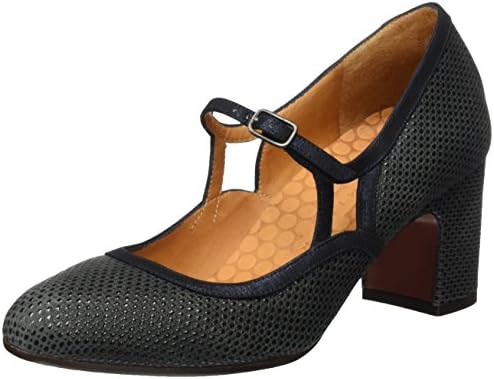 Chie Mihara Women’s faw Mary Jane Courts, Grau (Grey-Navy), 6 UK