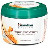 Himalaya Protein Hair Cream for Damage control, Non-sticky, Oil Replacement, with goodness of Cheakpeas & Amla, controls hair