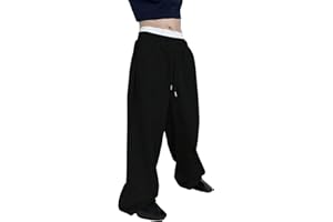 BFYSFBAIG Men's Joggers Baggy Jogging Bottoms Trousers Wide Leg Elastic Drawstring Waist Loose Fit Sweatpants with Pockets, Running Gym Daily Wear Casual Lounge