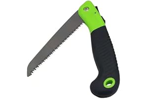 N\A Folding Hand Saw Pro Pruning Hand Saw Hand Held Design Jab Saw for Pruning, Trimming, Sawing, Cutting Wood, Drywall, Bone, More