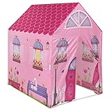 ColorBaby - Tienda de juegos con forma de casa, 95 x 72 x 102 cm, color rosa (42765)