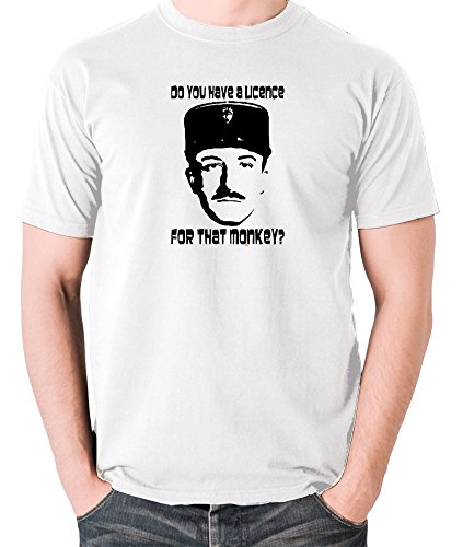 The Pink Panther - Inspector Clouseau, Do You Have a Licence for That Monkey? T Shirt