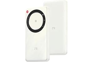 ZTE 5G Pocket WiFi U30 Air 4500mAh Tipo-C 867Mbps 2.4/5GHz Dual Band Portable Hotspot 5G 4G LTE Tarjeta SIM Router Móvil - Blanco