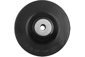 Tiardey 4 Inch 100mm Angle Grinder Backing Pad, Rubber Backing Pad with M10 Thread, Grinding Disc Backing Pad, Polishing Pad Disc