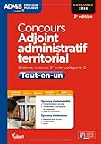 Concours Adjoint administratif territorial - Tout-en-un - Catégorie C - Concours 2014
