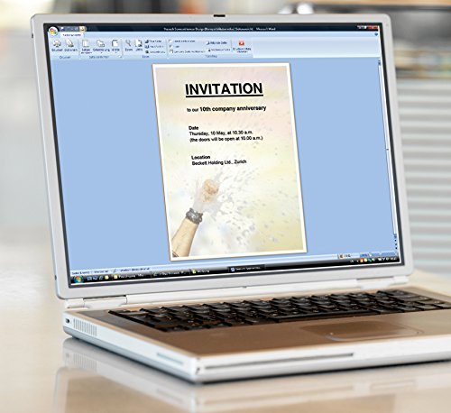 Sigel DP297 Motiv-Papier „Brut“, Briefpapier 90 g DIN A4, 100 Blatt – weitere Motive - 2