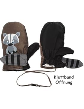 Fausthandschuhe / Fäustlinge - mit langem Schaft + Klettverschluß - Größen: 1 bis 4 Jahre -