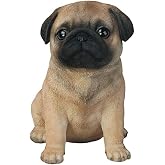 Hi Line Figur sitzender Mops