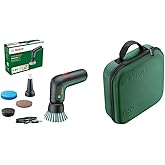 Bosch Home and Garden Cepillo de Limpieza eléctrico UniversalBrush (Incluye batería de 3,6 V integrada, 1 Cable Micro USB y 4