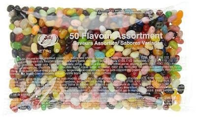 Jelly Belly Bonbons - Jelly Belly - Sac vrac de 50 parfums assortis (1kg)