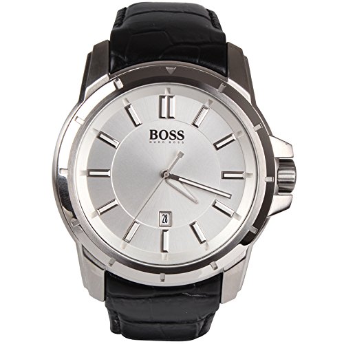 Hugo Boss Herren-Armbanduhr Analog Quarz Leder 1512923 Hugo Boss Herren-Armbanduhr Analog Quarz Leder 1512923