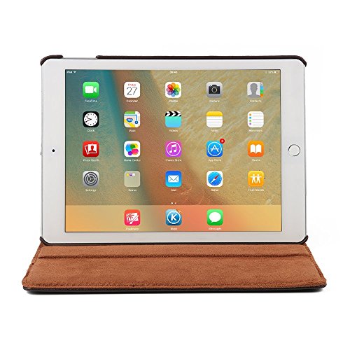 Hülle für iPad 4, elecfan® 360°Grad Drehung Hülle für iPad 2/3/4 Ledertasche lederhülle Case Smart Cover Tasche Flip Case Cover mit Auto Wake up und Standfunktion für iPad 2/3/4 (iPad 2/3/4, Blau) - 6