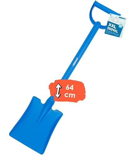 Pelle Pointue XXL Pour Enfants – 63 Cm, Plastique Vert, Pour Bac à Sable, Jardin Et Plage