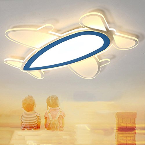 Preisvergleich Produktbild Jave / LED Cartoon Flugzeug Deckenlampe Hängelampe Deckenleuchten Beleuchtung Konstantstromquelle Phasenanschnittsteuerung Einstellbar Farbtemperatur Leuchten