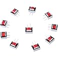 Oumefar 10Pcs/pack EI14 High Efficiency Audio Isolation Transformer 600 : 600 Ohm 1:1 Audio Transformer for Automatic Control