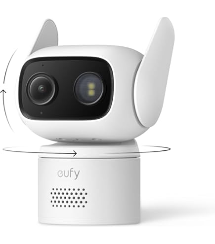 eufy Security Indoor Cam S350, Dual Camera, 4K UHD Resolution