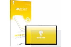 upscreen 7" Protector Pantalla Mate para Sistemas de navegación/GPS con 7 pulgadas (17.8 cm) [154.8 mm x 87 mm, 16:9] – Antireflejos