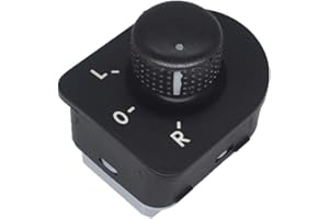 ZEALfix Mando Perilla Control Espejo Eléctrico 1J1959565D Por P-assat B- Golf IV Cabriolet Variant New Beetle Cabrio