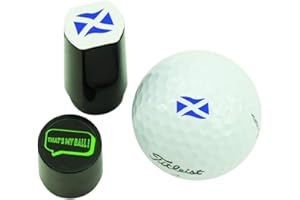 SATOHA That's My Ball Marker - Scottish Saltire Flag (Blue)