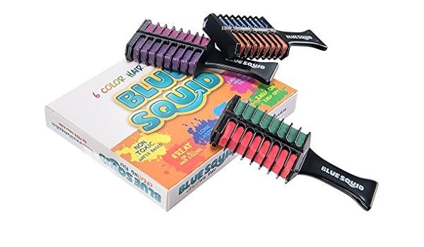 Buy Hair Chalk Comb Temporary Hair Dye Hair Color Brush For Kids