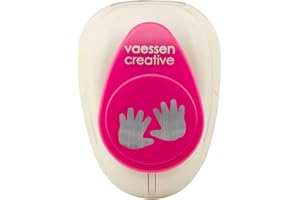 Vaessen Creative Perforatrice Mano del Bambino, Medio, Fustellatrice per Carta, per Progetti Fai da te, Scrapbooking, DIY e Creazione di Biglietti