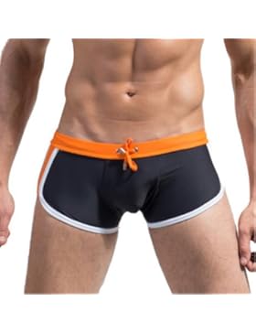 Uoften New Herren Bademode Sexy Herren Unterwäsche Sport Boxershorts Krawatte Rope Badehose M L XL