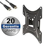 Flat-Screen Wand-Halterung Full-Motion Befestigung für Curved QLED QE 4K LED OLED SU-HD U-HD Plasma Smart TV-Geräte Erhöhung Flach-Bildschirm für DVB-C/T/T2/S2 Fernsehen Wohn-Wand