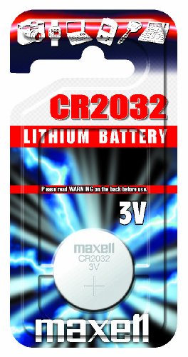 Price comparison product image Maxell 3V CR2032 Lithium Battery - Silver