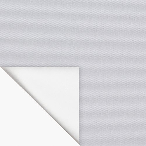 Lichtblick RVK.100.175.01 Thermo-Rollo Klebfix mit Kassette, ohne Bohren, Verdunkelung – Weiß 100 x 175 cm (B x L) - 4