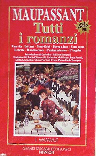 Preisvergleich Produktbild Tutti i romanzi (Grandi tascabili economici.I mammut)