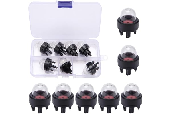 VooGenzek 7 Pièces Ampoule Amorçage D'essence, Ampoule de Carburant Pompe, Bulle D'huile de Carburateur, pour Stihl/Weed Eater/McCulloch/Ryobi Echo